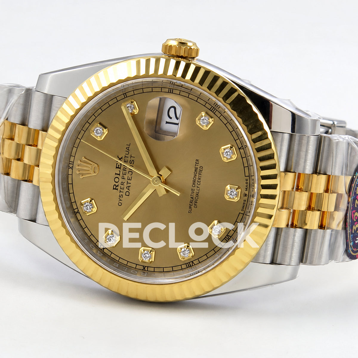 Rolex Datejust 41 126333 Yellow Gold Diamonds Jubilee VF DD3235