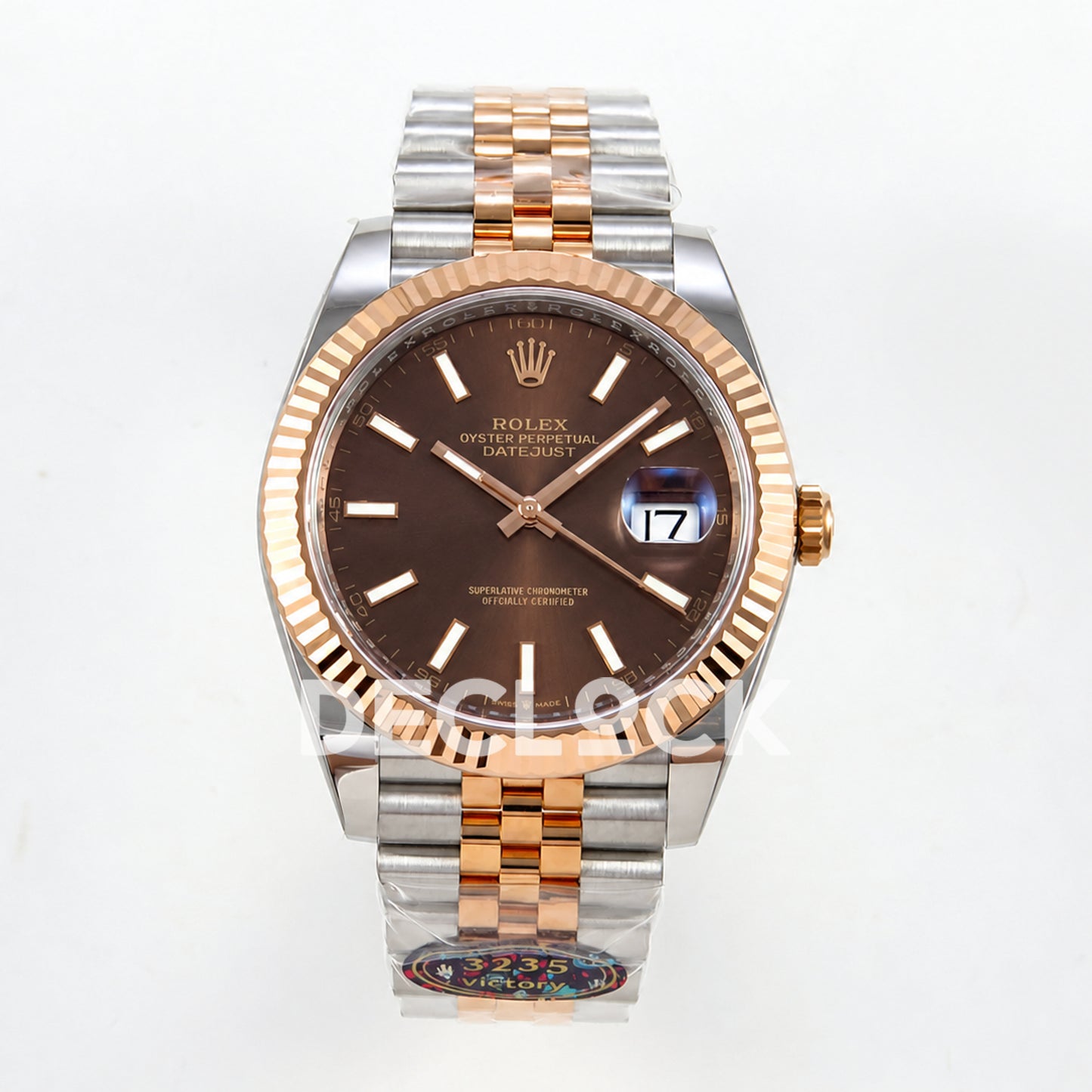 Rolex Datejust 41 126331 Brown Stick Dial Jubilee VF DD3235