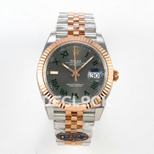 Rolex Datejust 41 126331 Wimbledon Jubilee VF DD3235