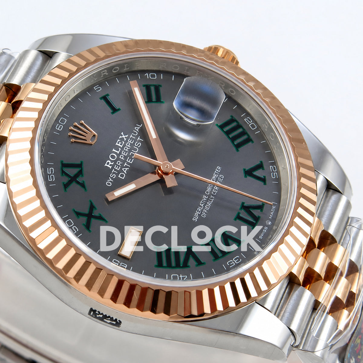 Rolex Datejust 41 126331 Wimbledon Jubilee VF DD3235