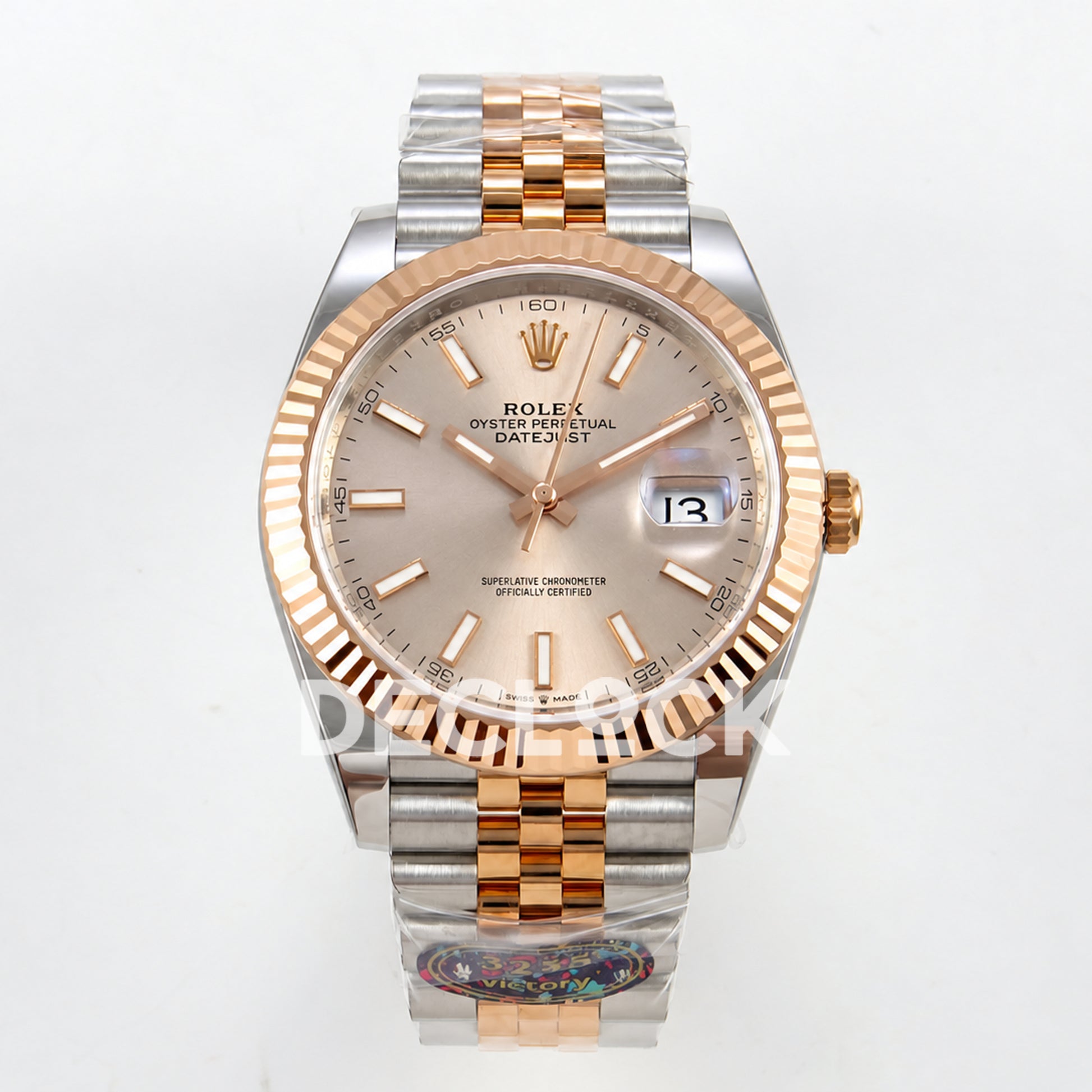 Rolex Datejust 41 126331 Rose Gold Stick Dial Jubilee VF DD3235