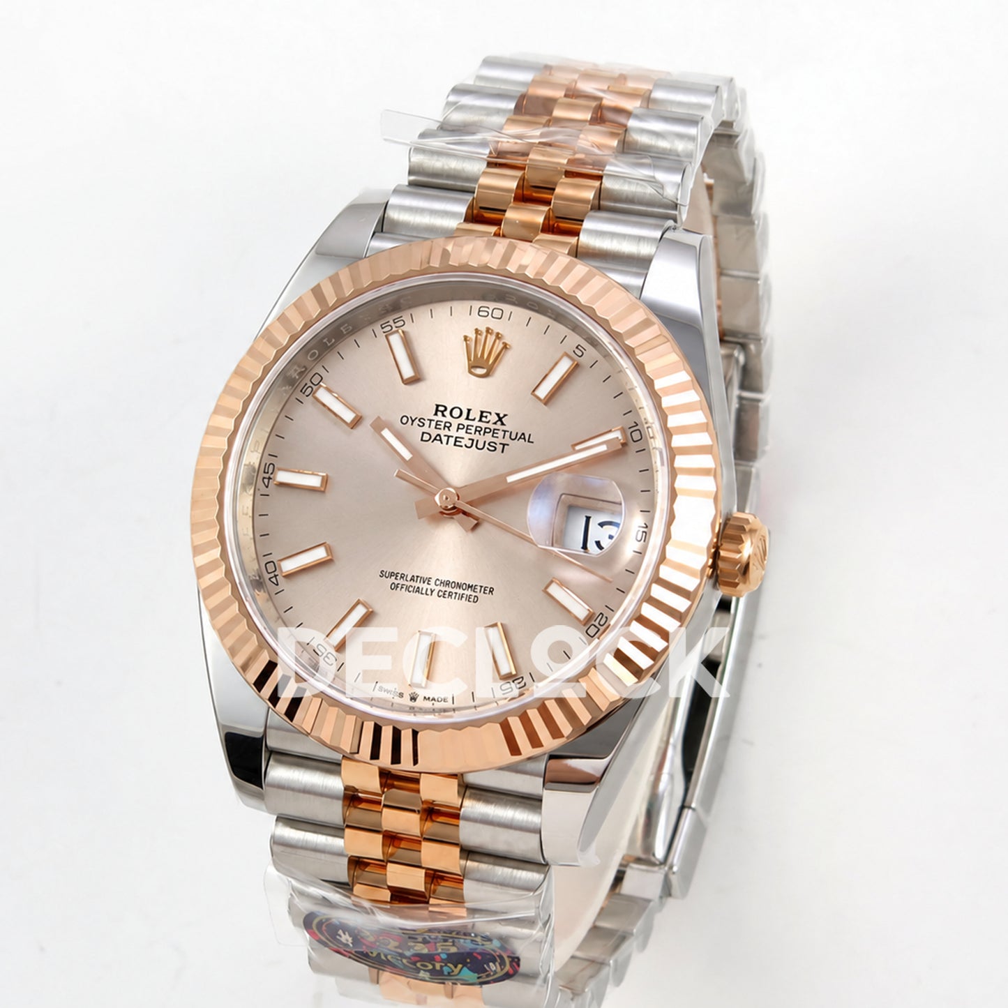 Rolex Datejust 41 126331 Rose Gold Stick Dial Jubilee VF DD3235