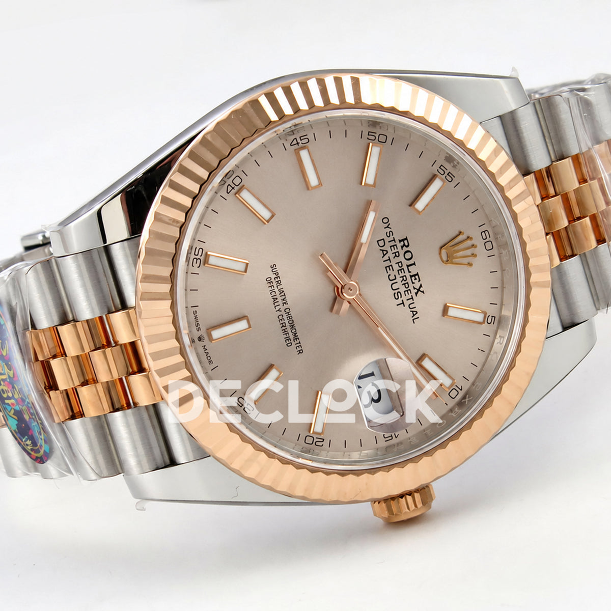 Rolex Datejust 41 126331 Rose Gold Stick Dial Jubilee VF DD3235