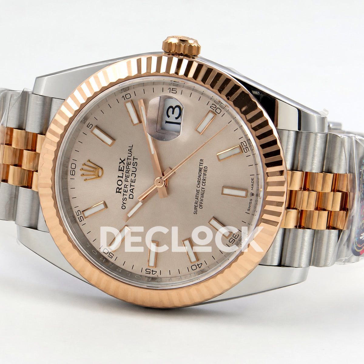 Rolex Datejust 41 126331 Rose Gold Stick Dial Jubilee VF DD3235