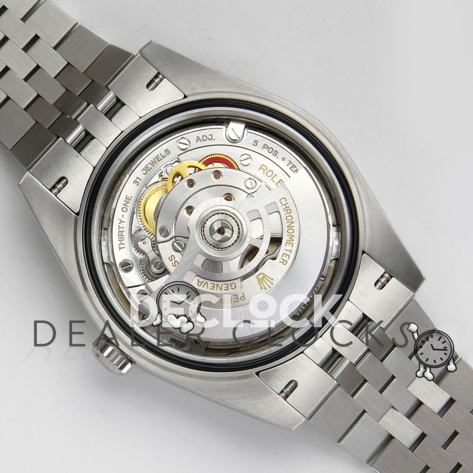 Rolex Datejust 41 126334 White Stick Dial Jubilee GOLD Maker JH3235 Free Sprung