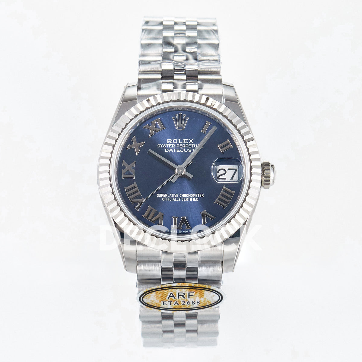Rolex Datejust 31mm 278274 Blue Roman Dial Steel Jubilee ARF 2688 - front view