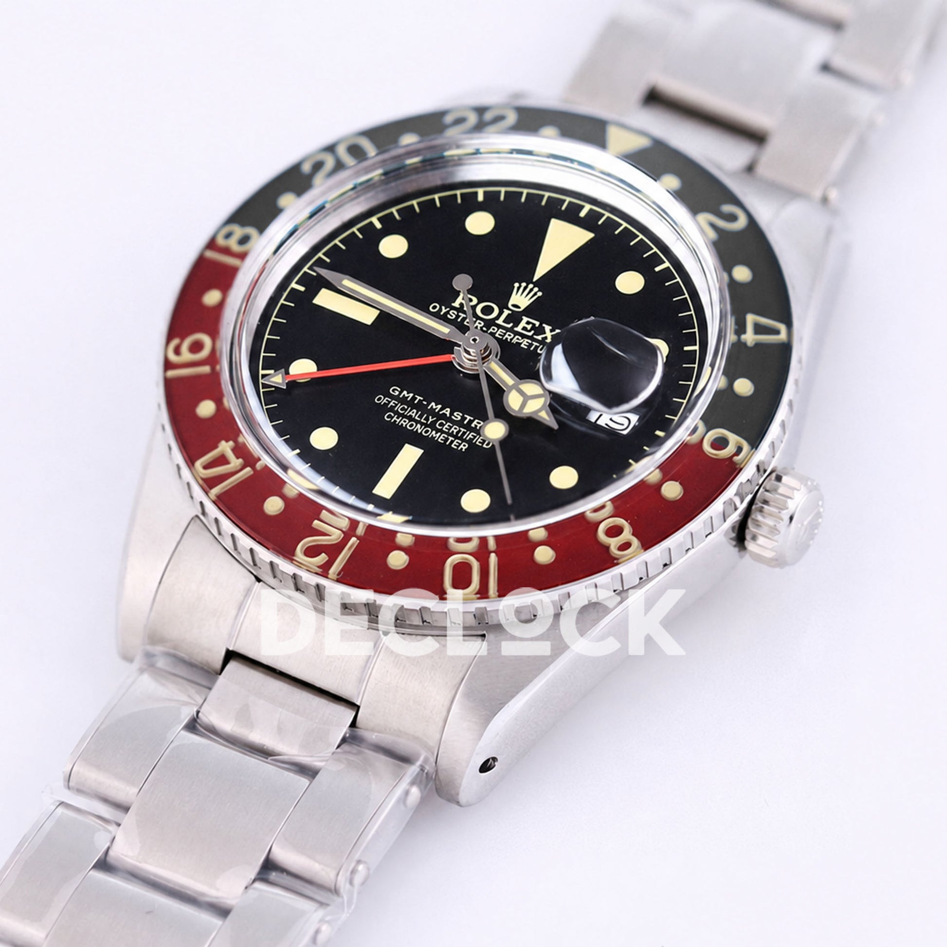 Rolex GMT-Master 16760 'Fat Lady' GMT 40mm Vintage