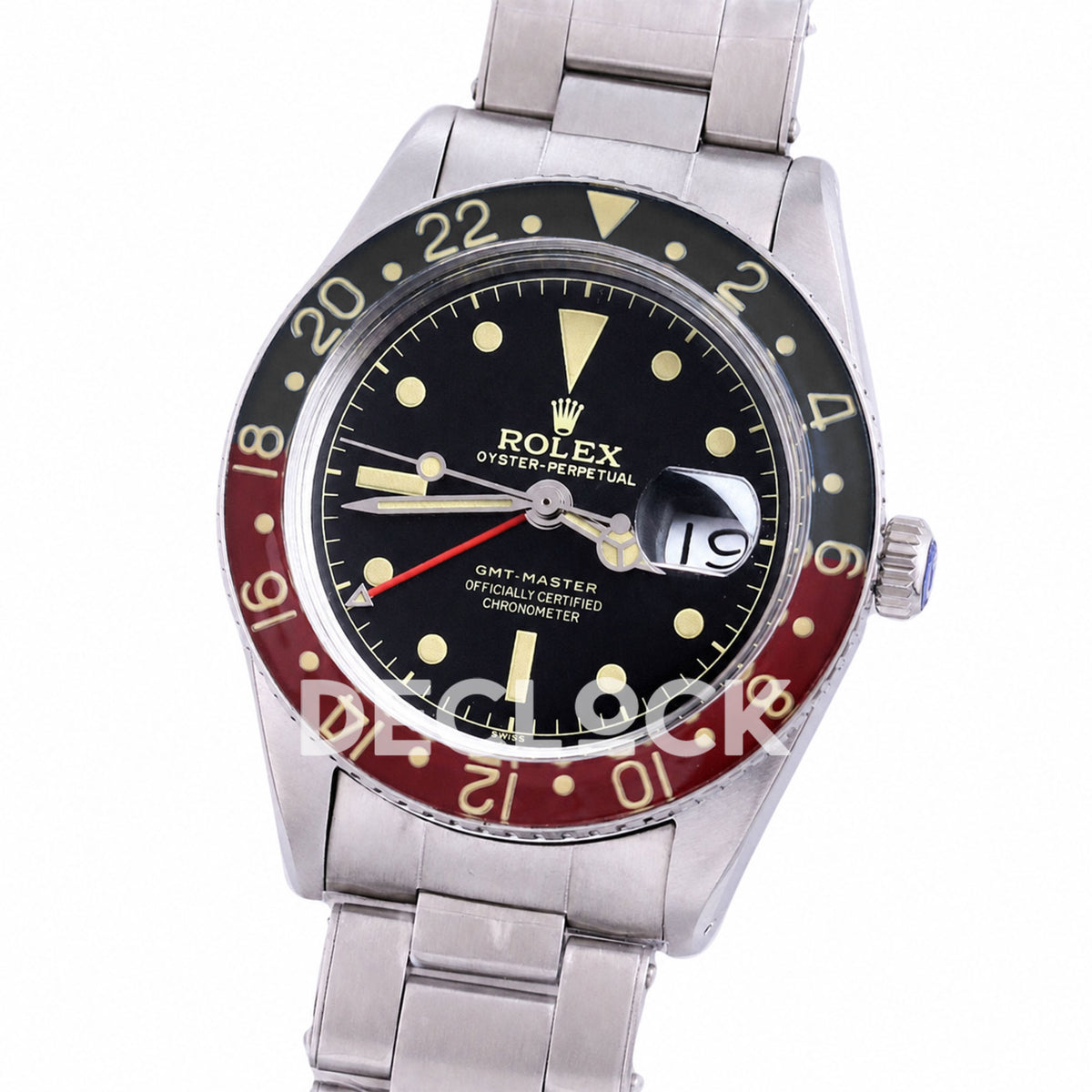 Rolex GMT-Master 16760 'Fat Lady' GMT 40mm Vintage