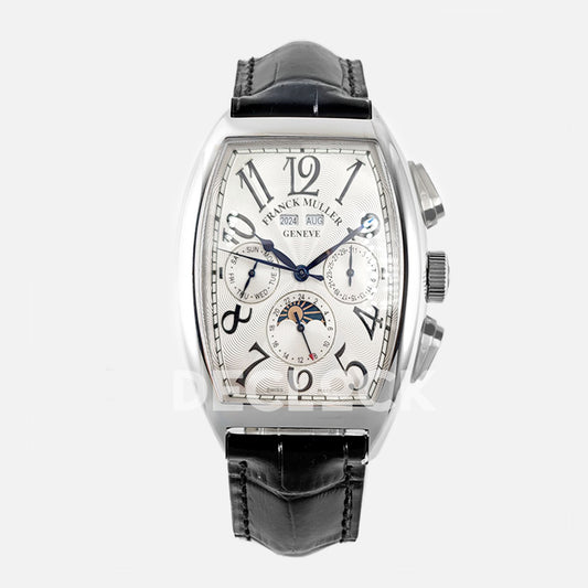 Franck Muller Crazy Hours Black Dial with Colourful Markers in Rose Gold Replica Watch