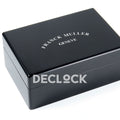 Franck Muller Black Box Set with Booklet and Paper replica - closed box front