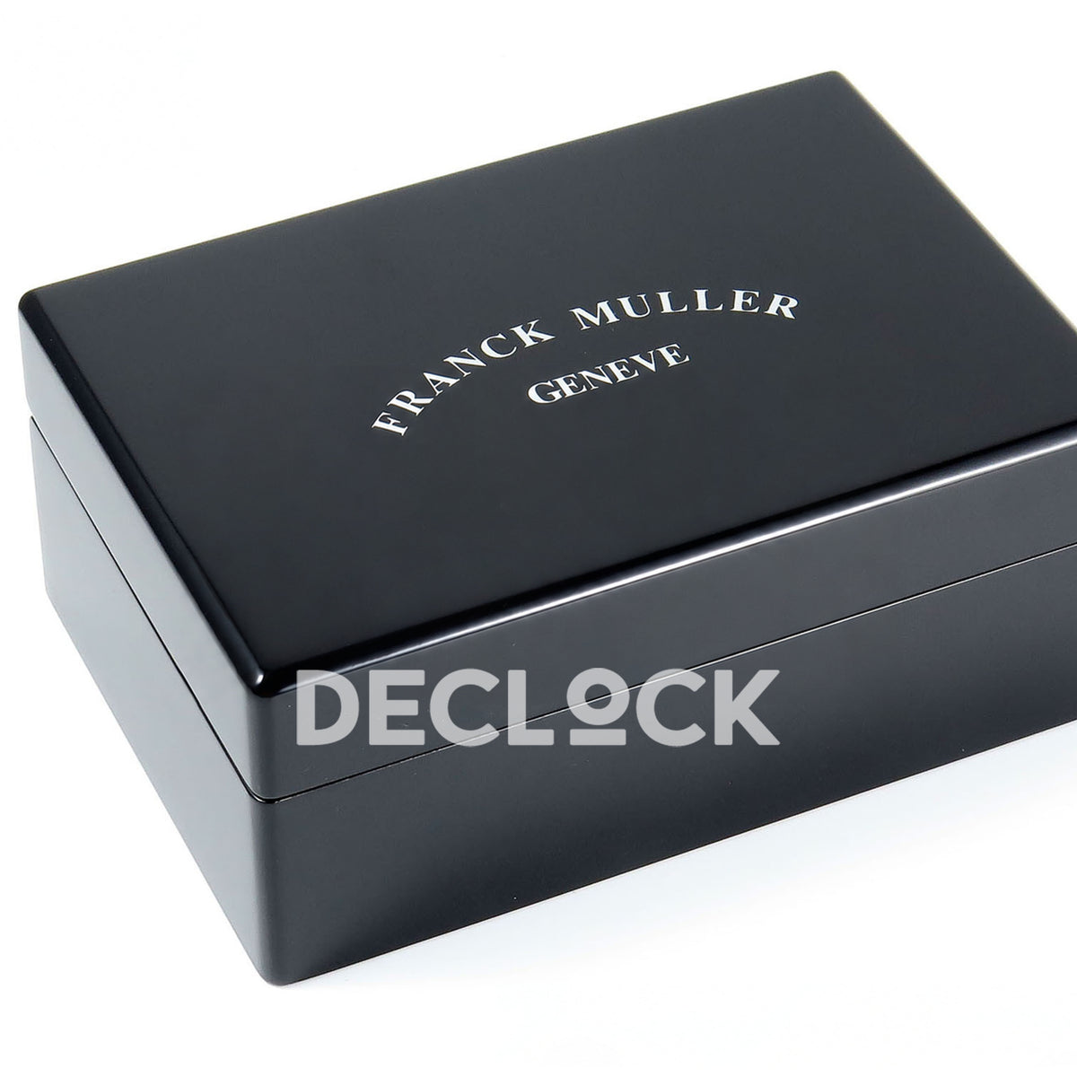 Franck Muller Black Box Set with Booklet and Paper replica - closed box front