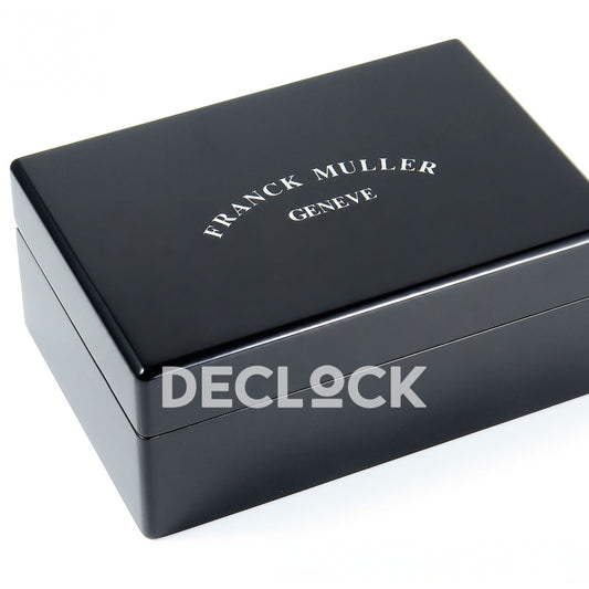 Franck Muller Black Box Set with Booklet and Paper replica - closed box front