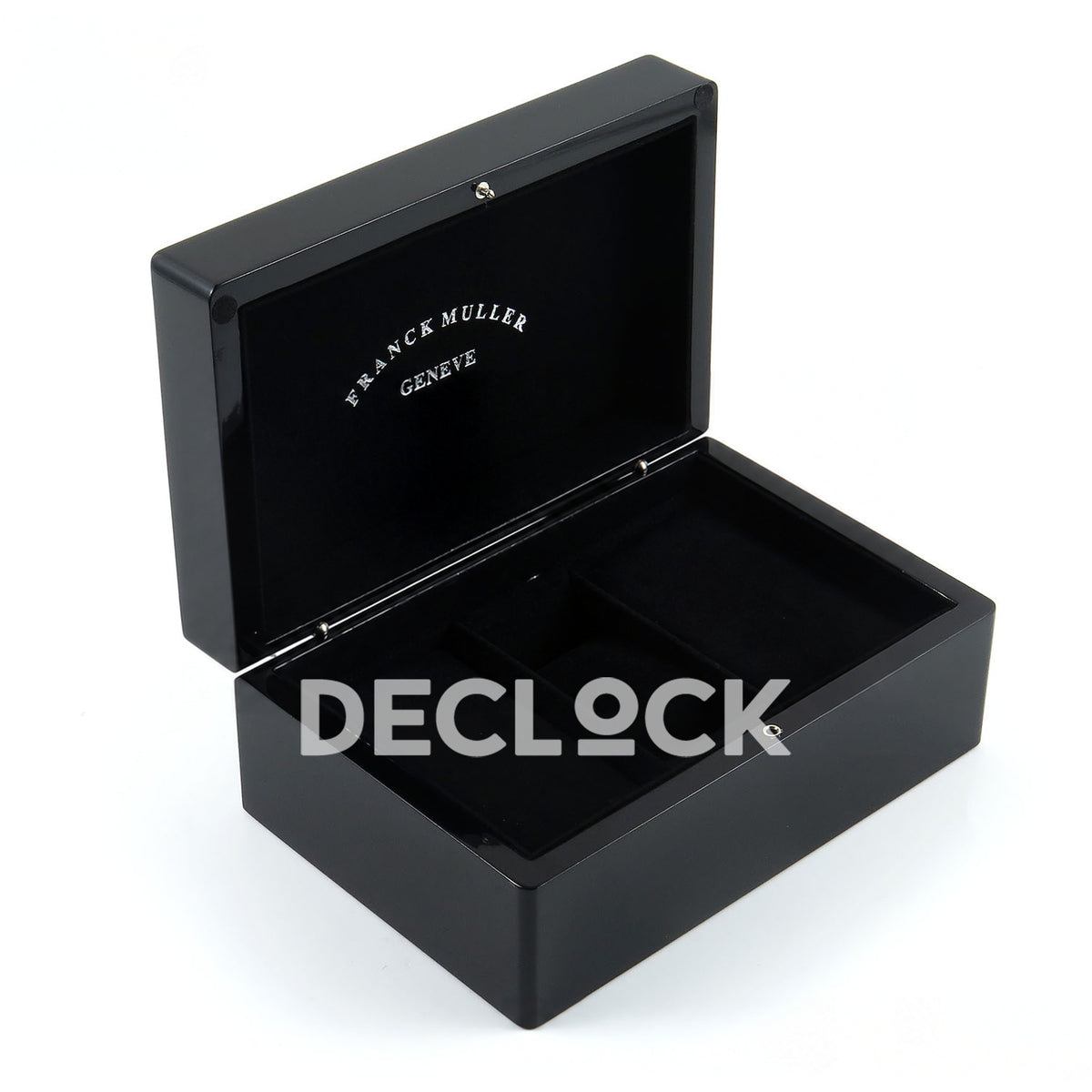 Franck Muller Black Box Set with Booklet and Paper replica - open lined box
