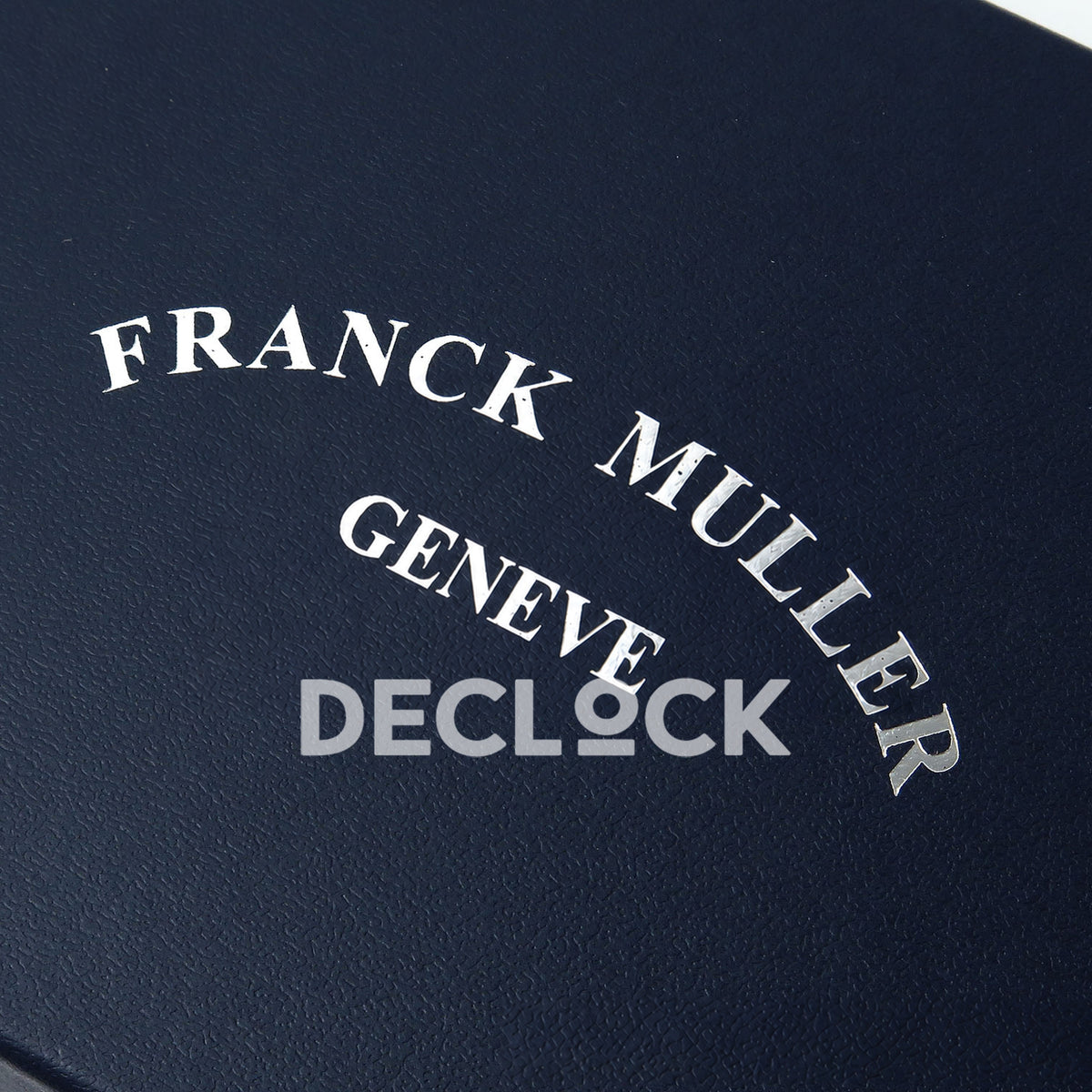 Franck Muller Black Box Set with Booklet and Paper replica - outer packaging inscription
