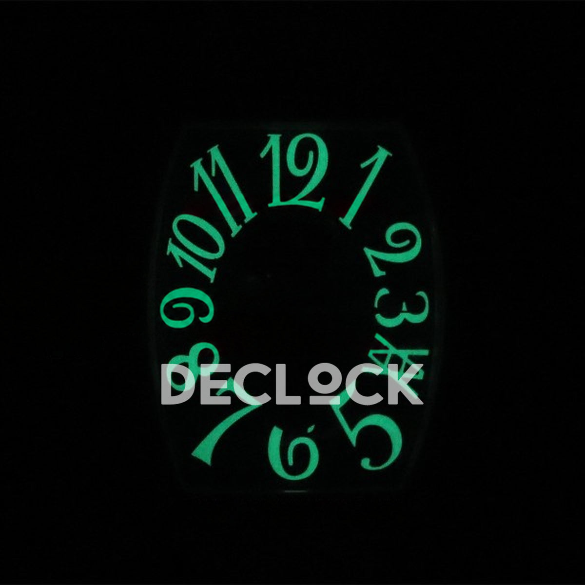 Franck Muller Casablanca Yellow PVD Summer Blue Dial - Luminous dial