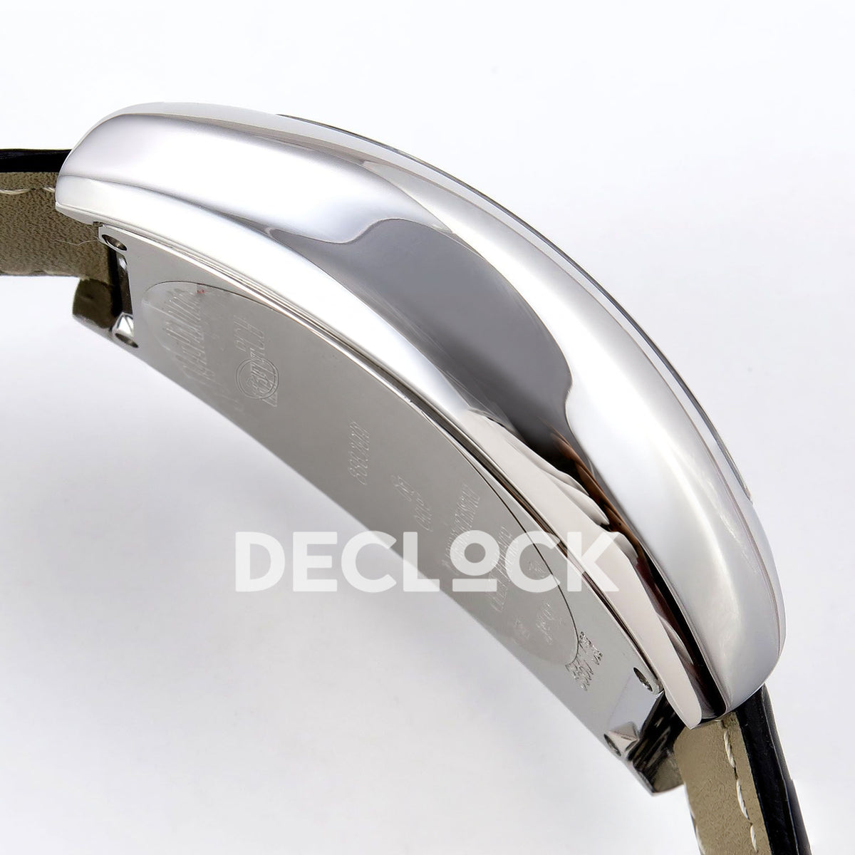 Franck Muller Crazy Hours Black Badge Steel Blue Numerals TWF A23J replica - case side
