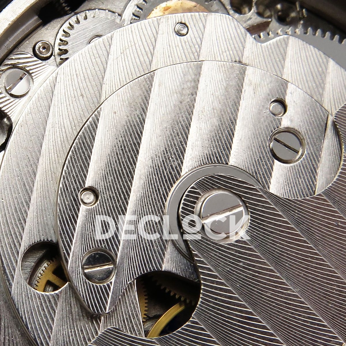 Franck Muller Crazy Hours Black PVD White Dial TWF A23J replica - rotor detail