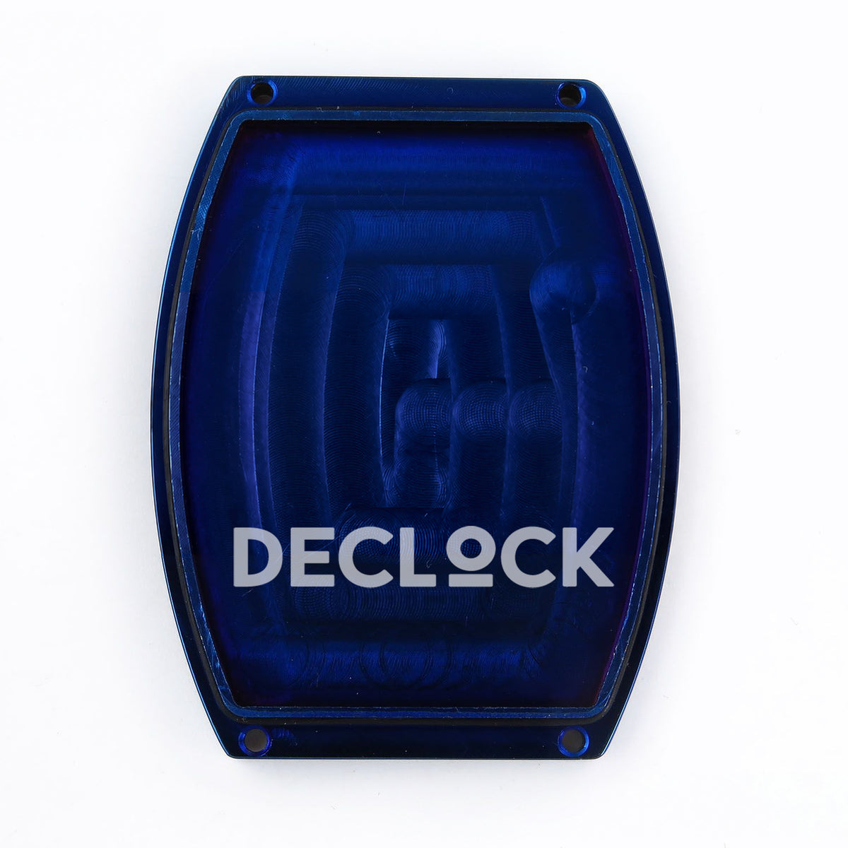 Franck Muller Crazy Hours Color Dreams Blue PVD White Dial TWF A23J replica - caseback interior