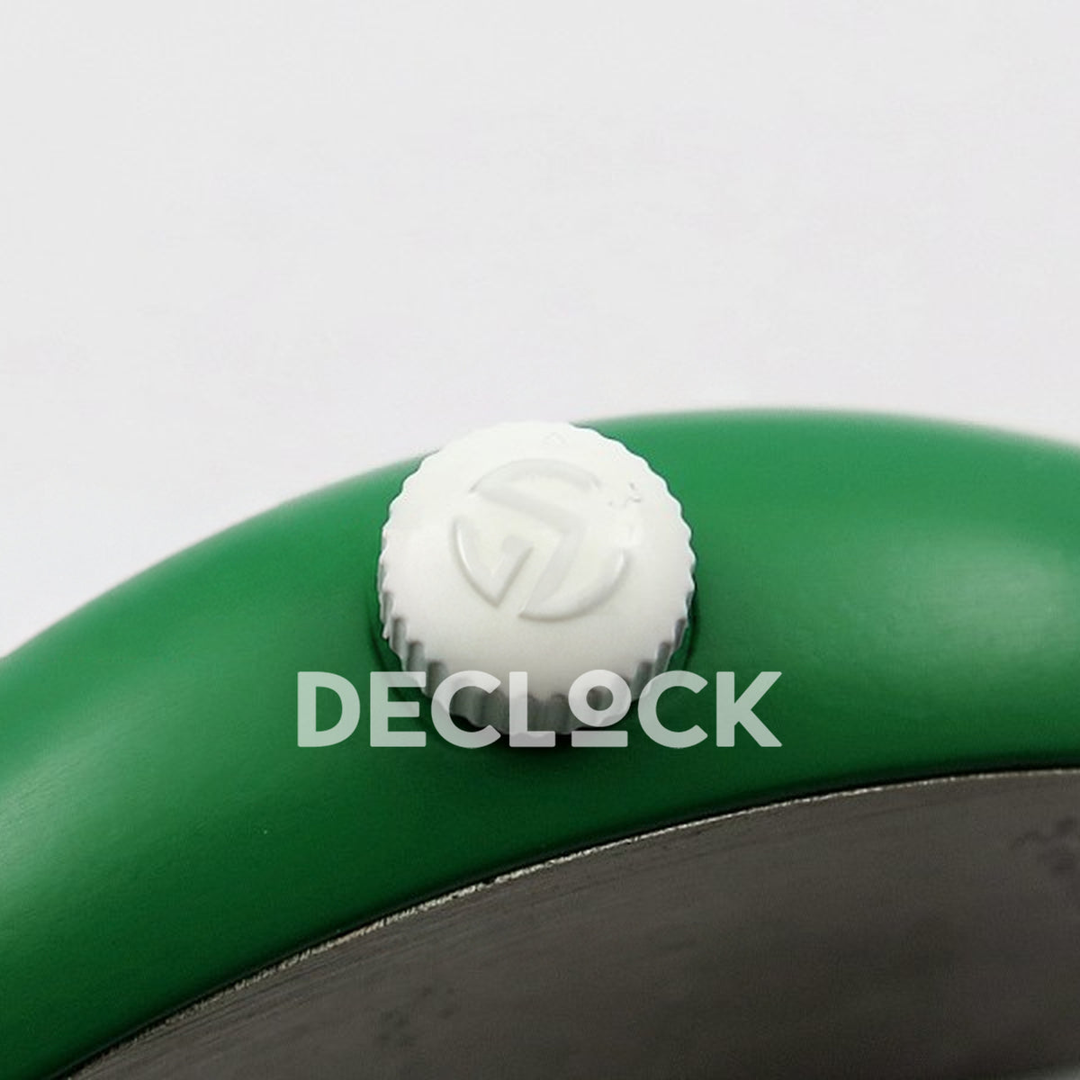 Franck Muller Crazy Hours Green PVD White Dial Color Dreams - Crown close-up