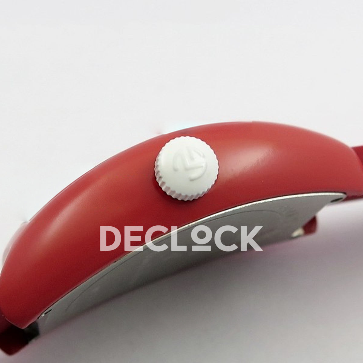 Franck Muller Crazy Hours Red PVD Red Dial - Crown side profile