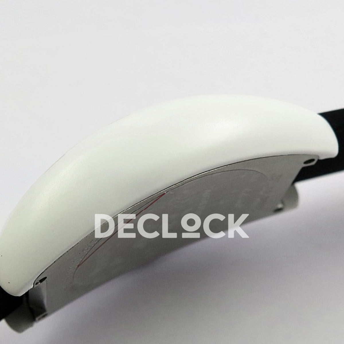 Franck Muller Crazy Hours White PVD Black Dial - Case side profile