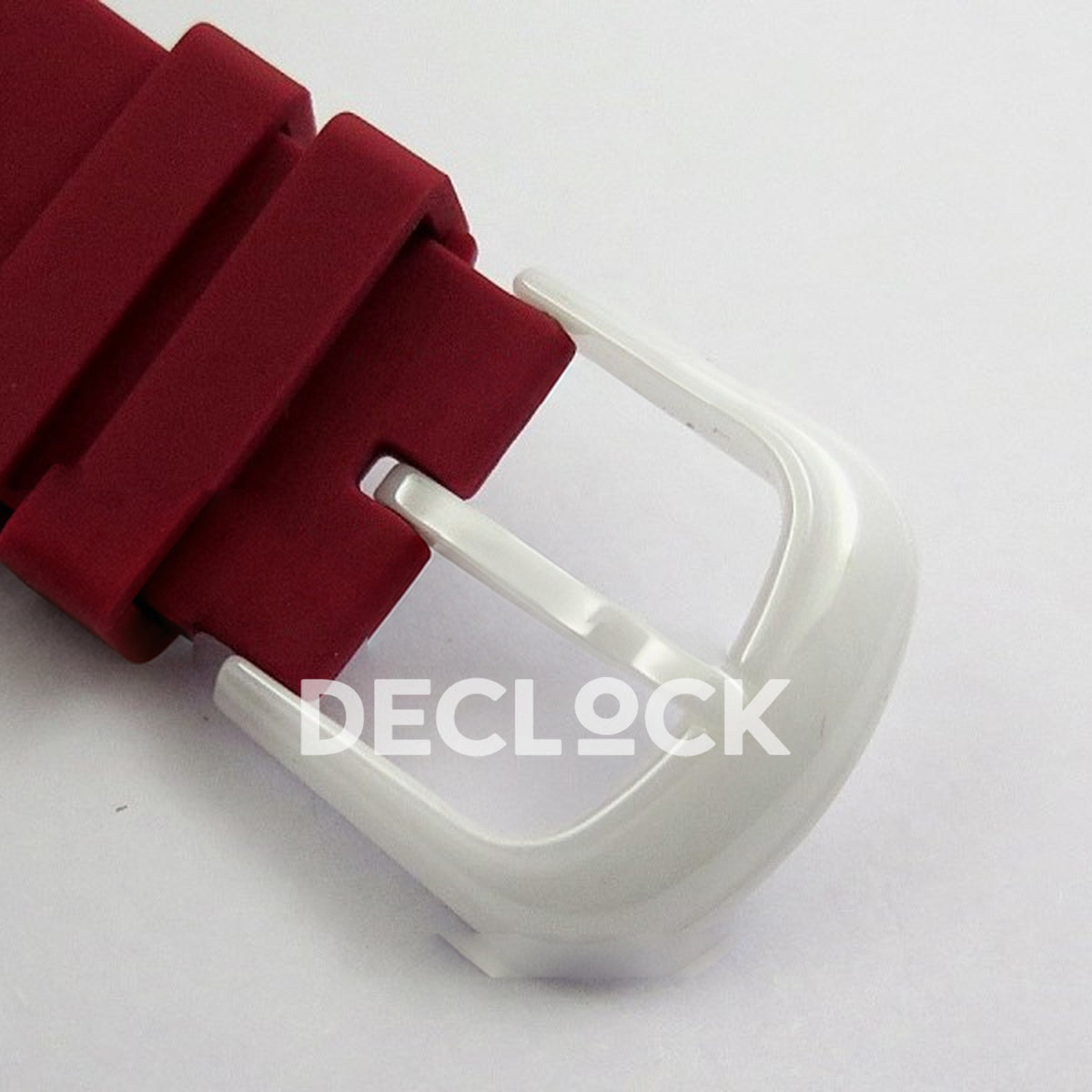 Franck Muller Crazy Hours White PVD Red Dial - Buckle interior