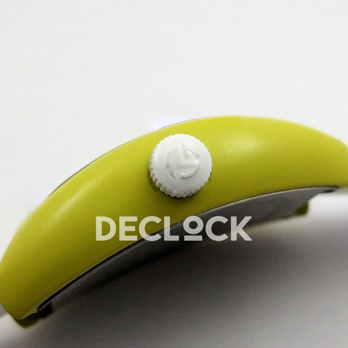 Franck Muller Crazy Hours Yellow PVD White Dial Color Dreams - Crown side profile