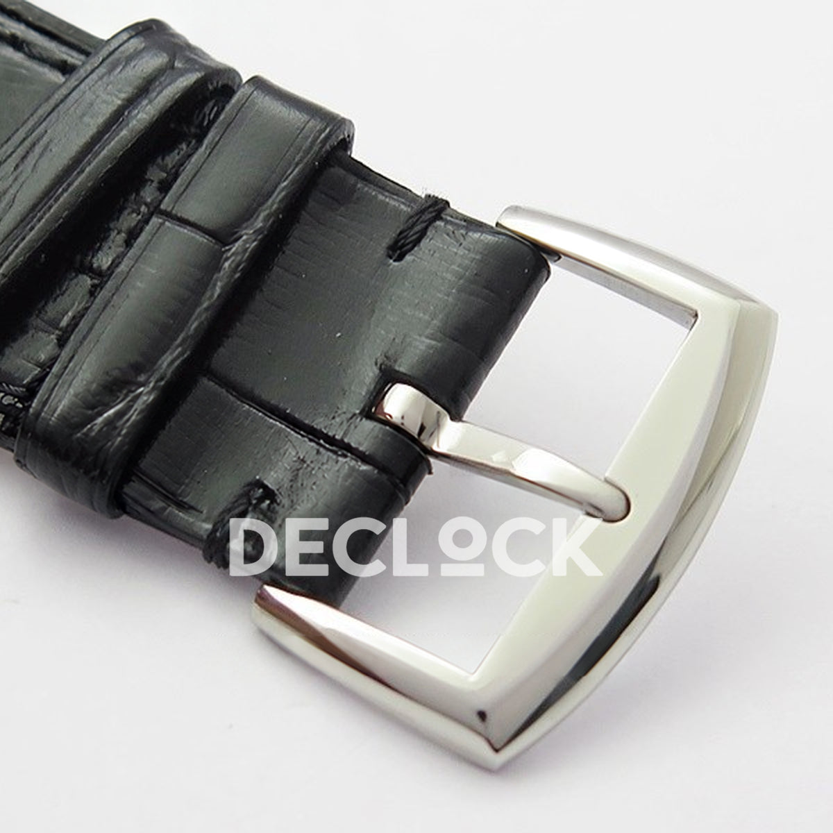 Franck Muller Master Square White Multicolor Arabic Dial Black Leather - Buckle interior