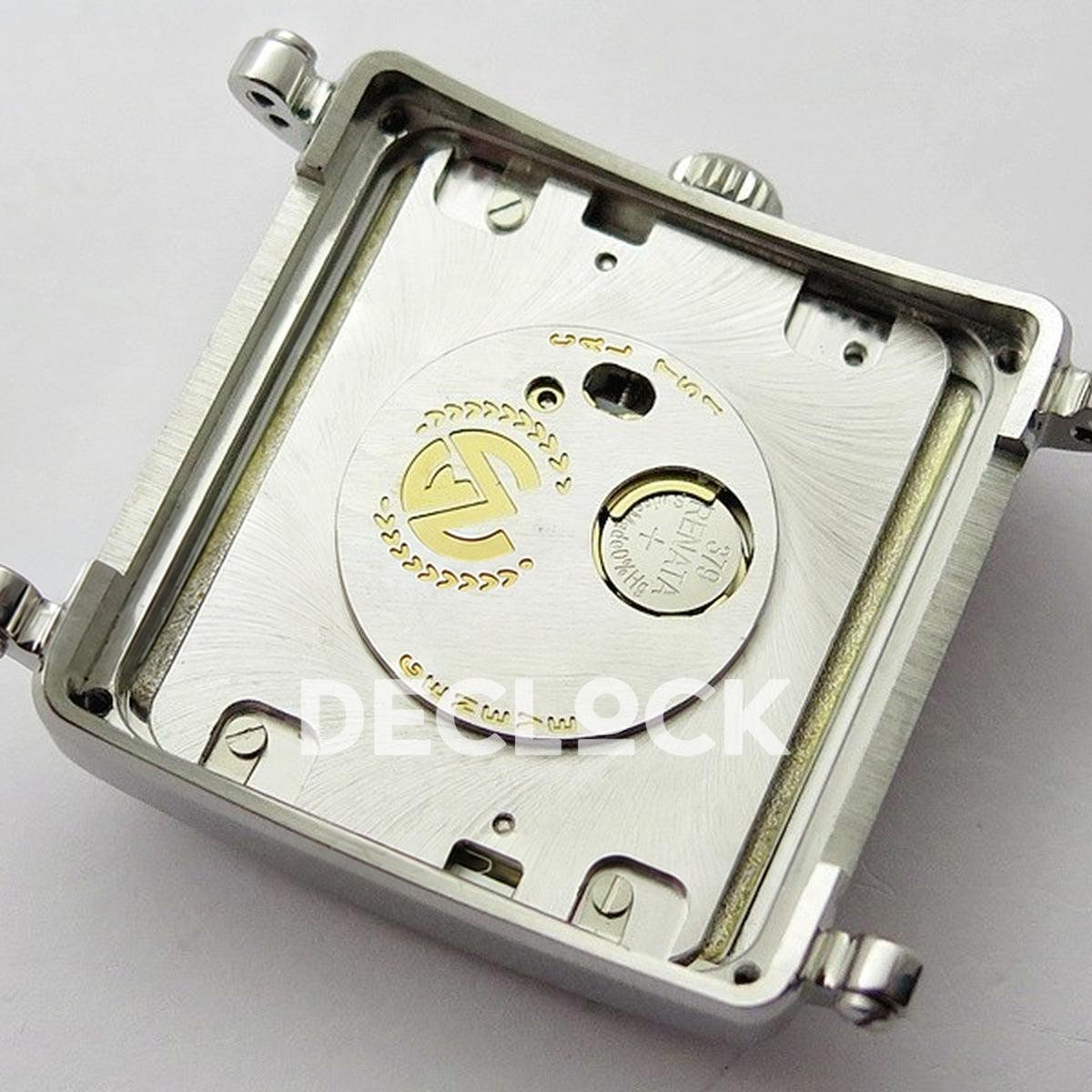 Franck Muller Master Square White Multicolor Roman Dial Black Leather - Ronda quartz movement