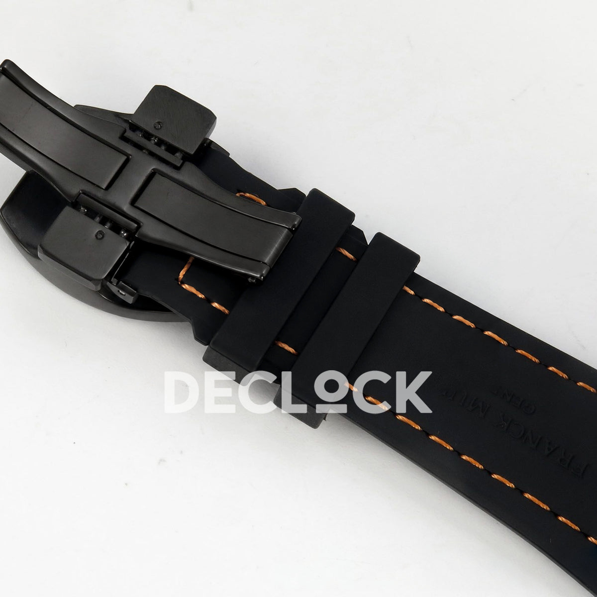 Franck Muller Vanguard Carbon Rose Gold Markers ABF replica - strap underside