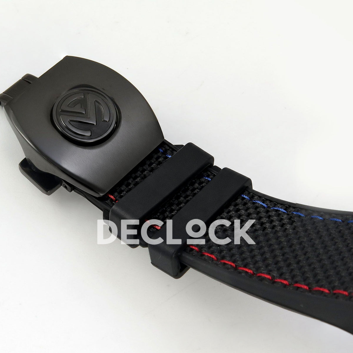 Franck Muller Vanguard Color Dreams Carbon Multicolour Stitch ABF A2824 replica - clasp closed