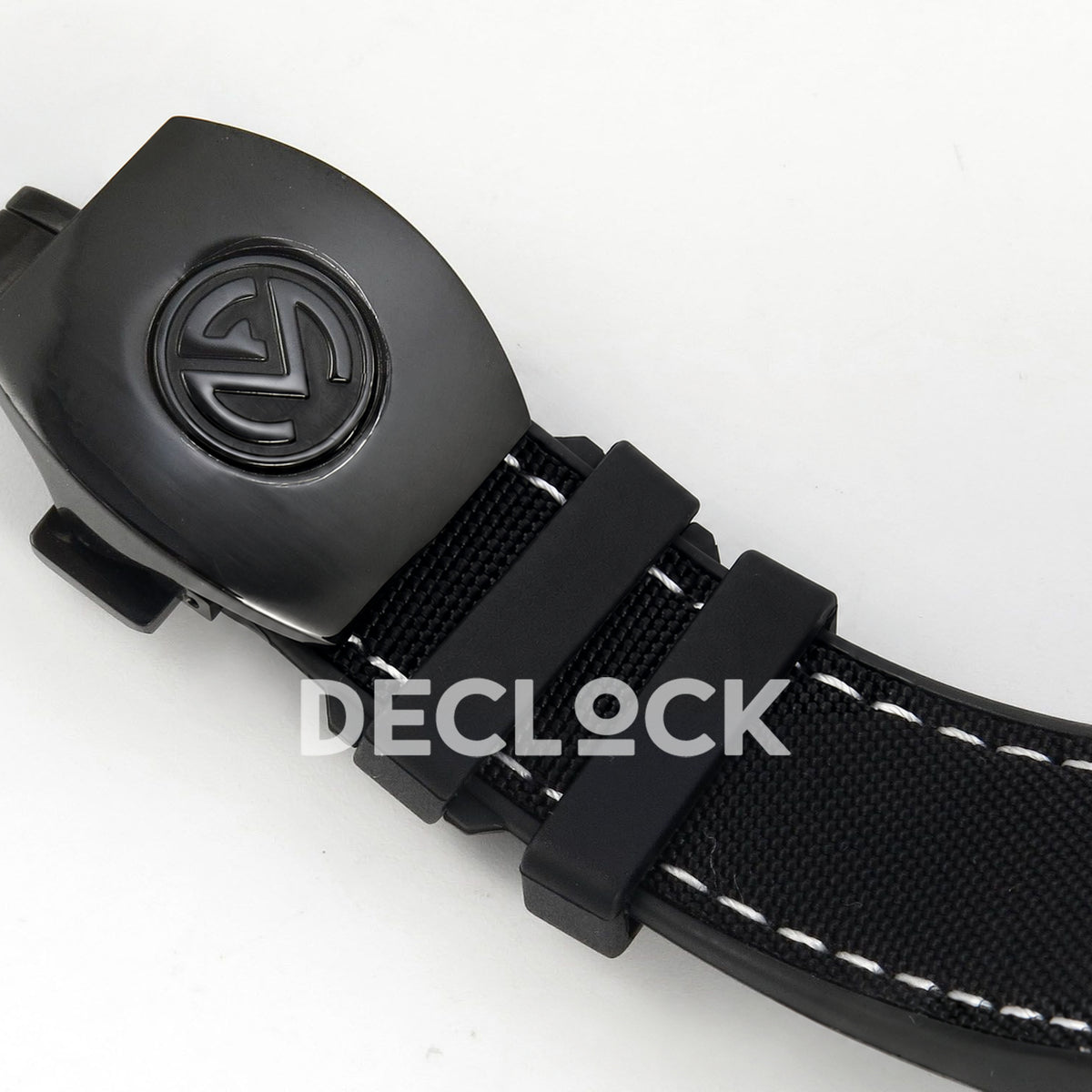 Franck Muller Vanguard Color Dreams Carbon White Stitch ABF A2824 replica - clasp closed