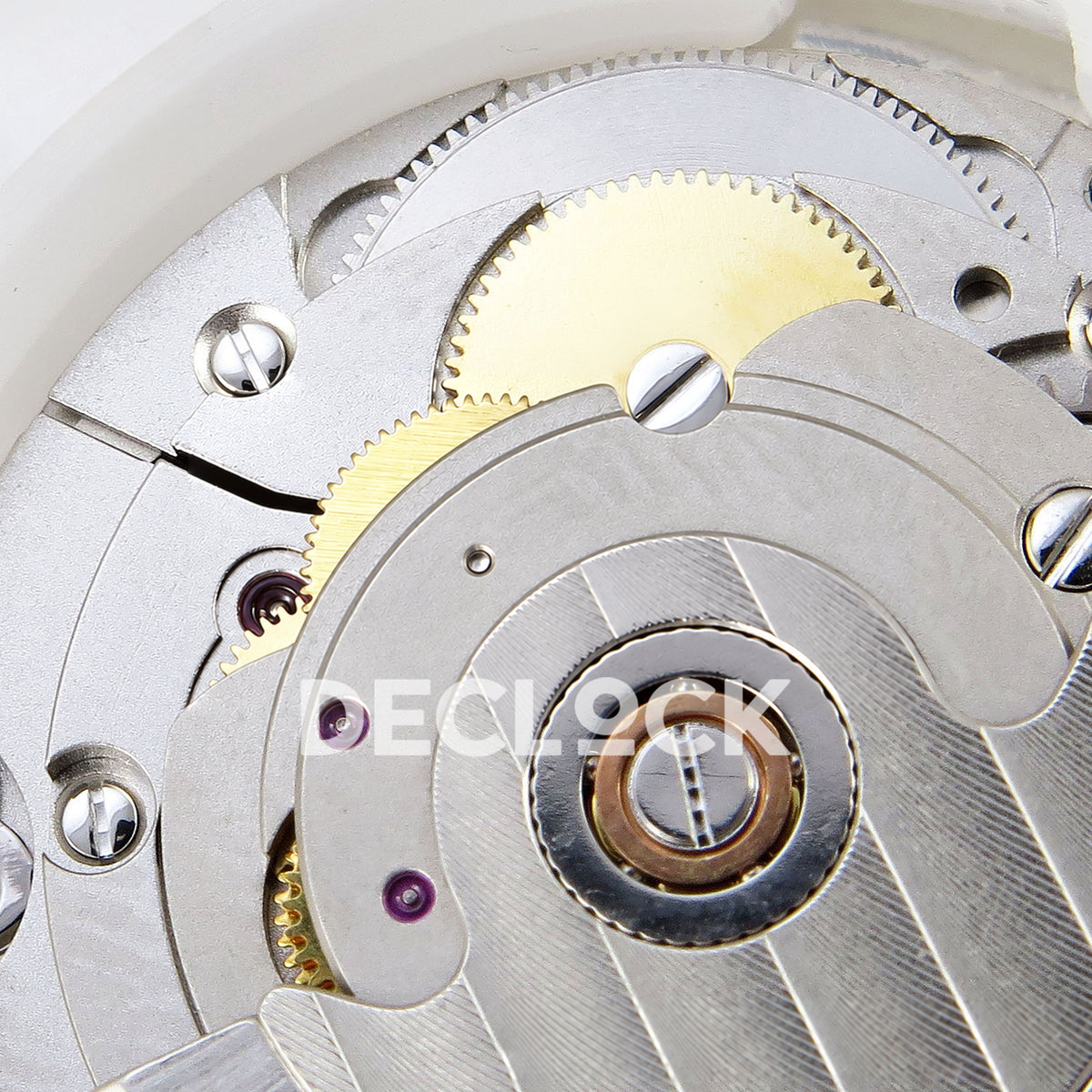 Franck Muller Vanguard FR2NCK Steel White ABF A2824 replica - rotor calibre detail