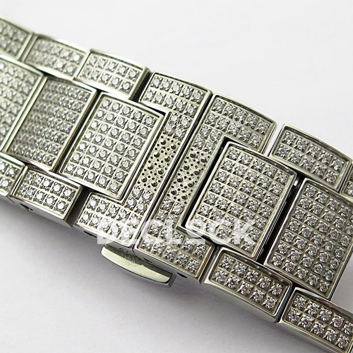 Franck Muller Vanguard Pavé Green - Bracelet detail