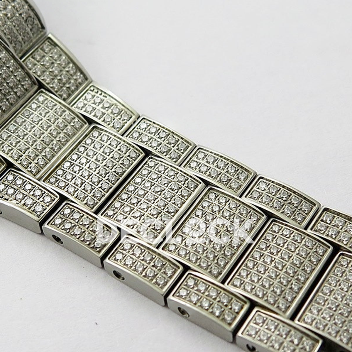 Franck Muller Vanguard Pavé Green - Bracelet exterior