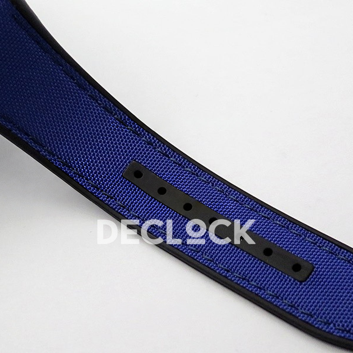 Franck Muller Vanguard Racing Carbon Blue Purple - Nylon strap detail