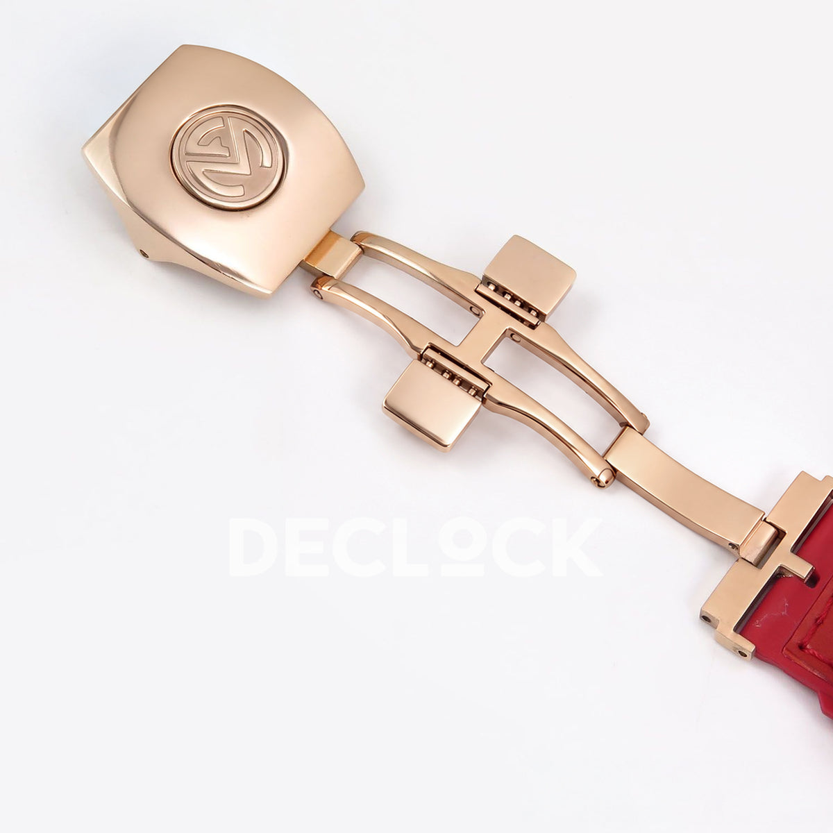 Franck Muller Vanguard Racing Montenegro Rose Gold Red ABF A2824 replica - deployant open