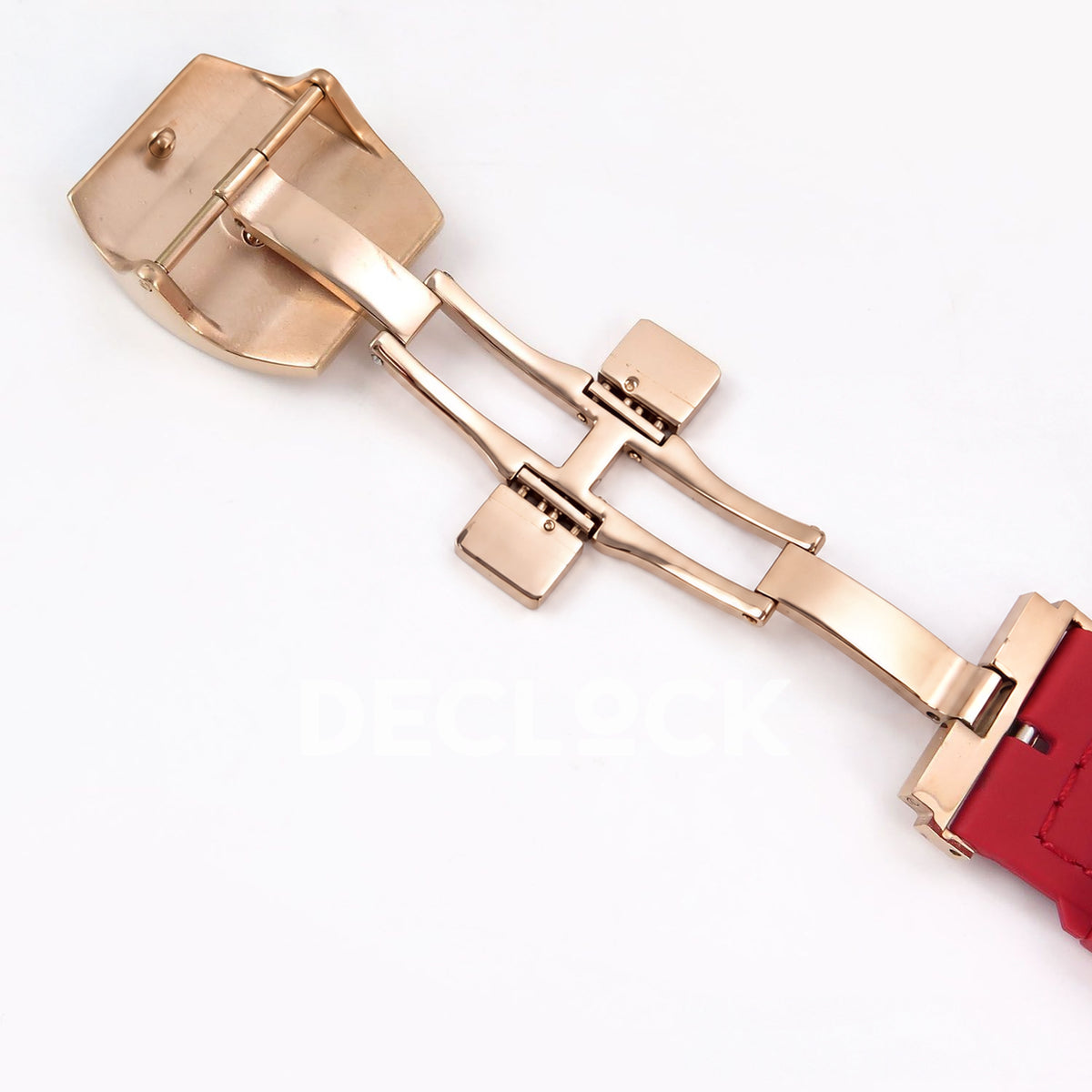 Franck Muller Vanguard Racing Montenegro Rose Gold Red ABF A2824 replica - deployant interior