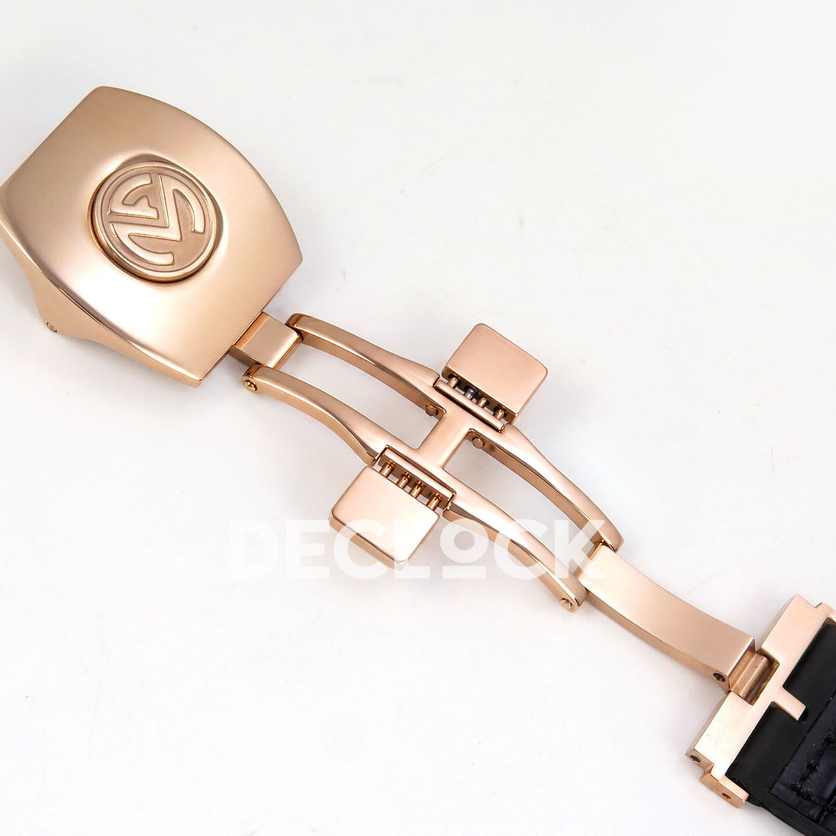 Franck Muller Vanguard Skeleton V45 Rose Gold ABF replica - deployant open