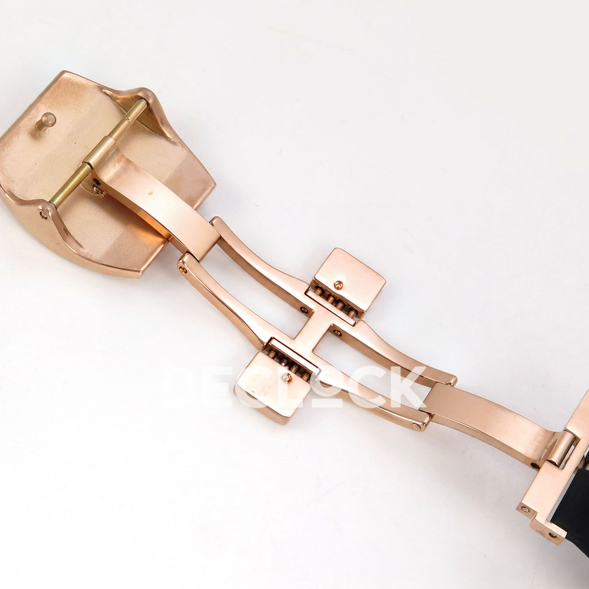 Franck Muller Vanguard Skeleton V45 Rose Gold Gems ABF replica - open clasp