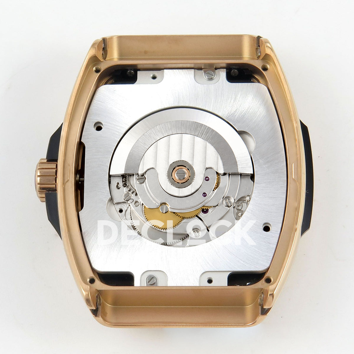 Franck Muller Vanguard Skenderbeu Limited Edition Rose Gold Red ABF A2824 replica - movement back