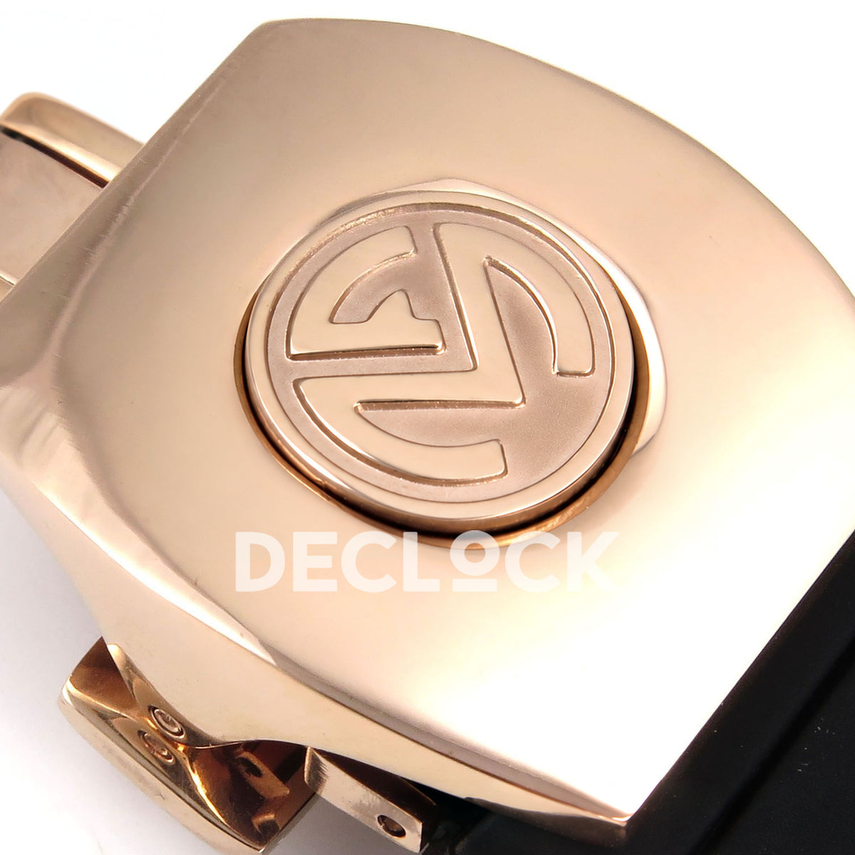 Franck Muller Vanguard Skenderbeu Rose Gold Red ABF A2824 replica - clasp monogram