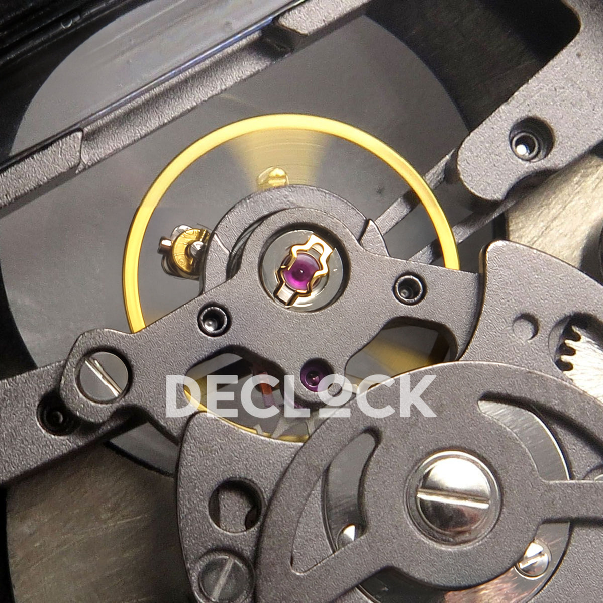 Franck Muller Vanguard V45 Tourbillon Style DLC ABF replica - balance detail
