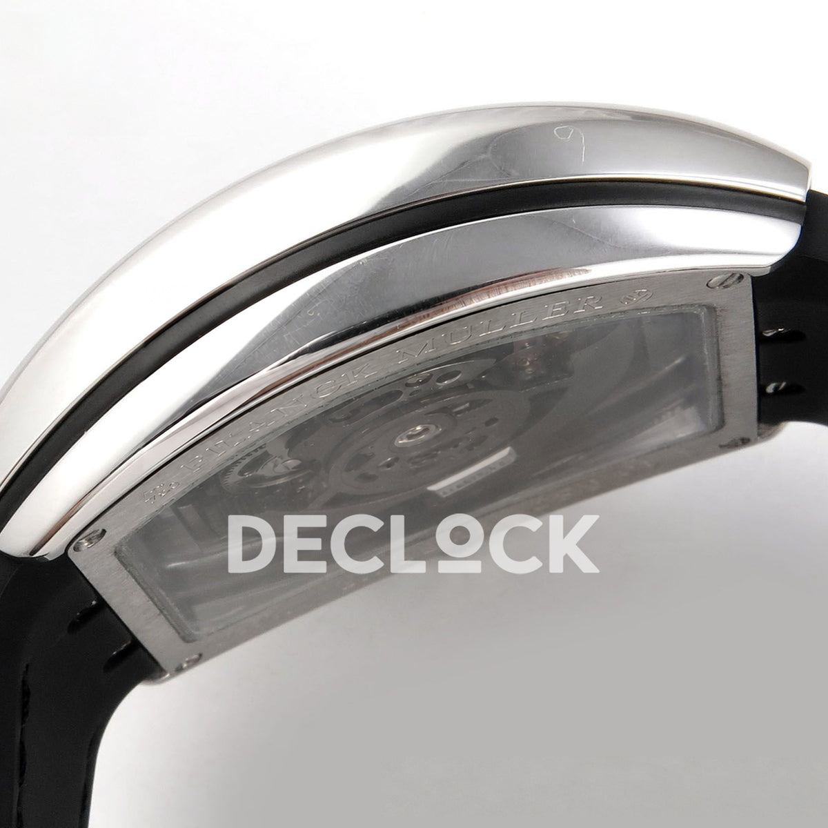 Franck Muller Vanguard V45 Tourbillon Style Steel ABF replica - case side