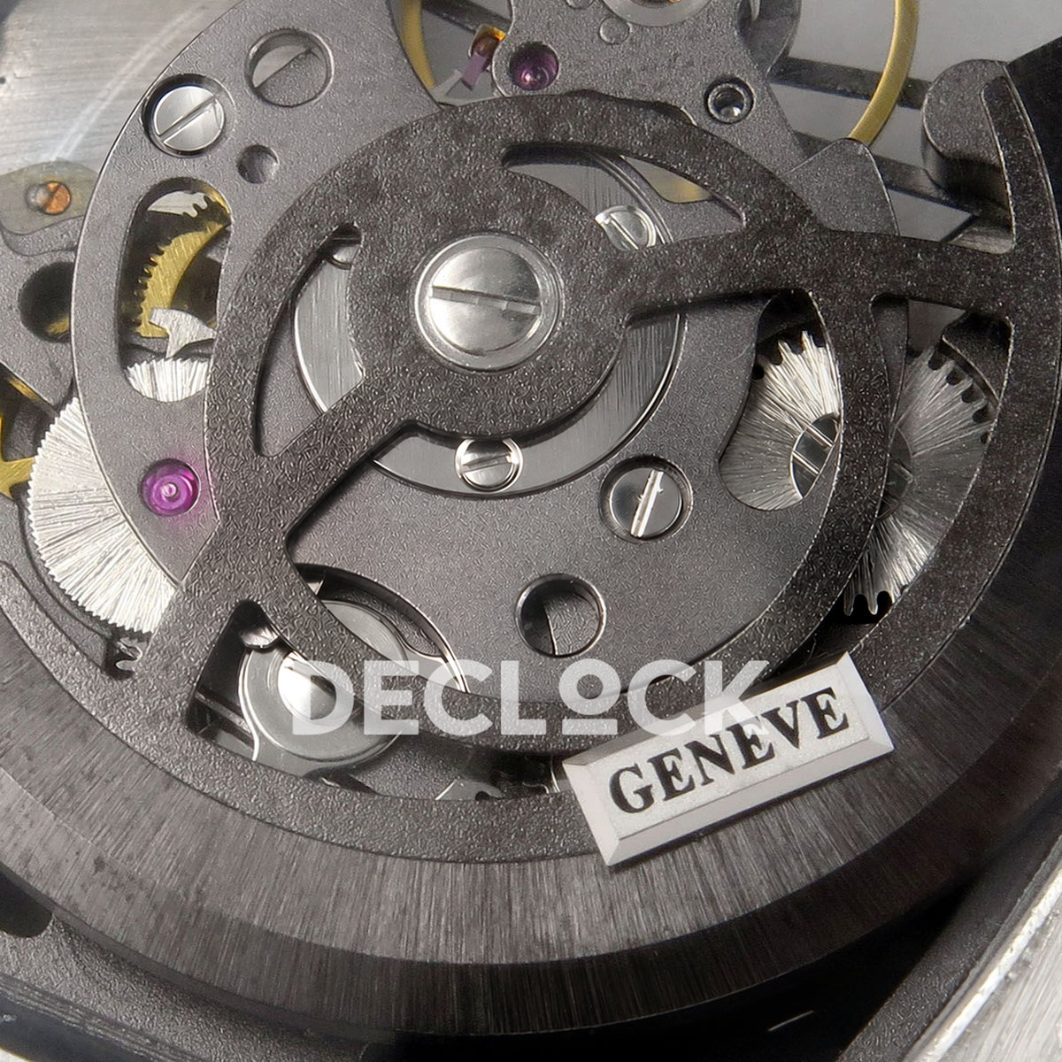Franck Muller Vanguard V45 Tourbillon Style Steel ABF replica - rotor and movement