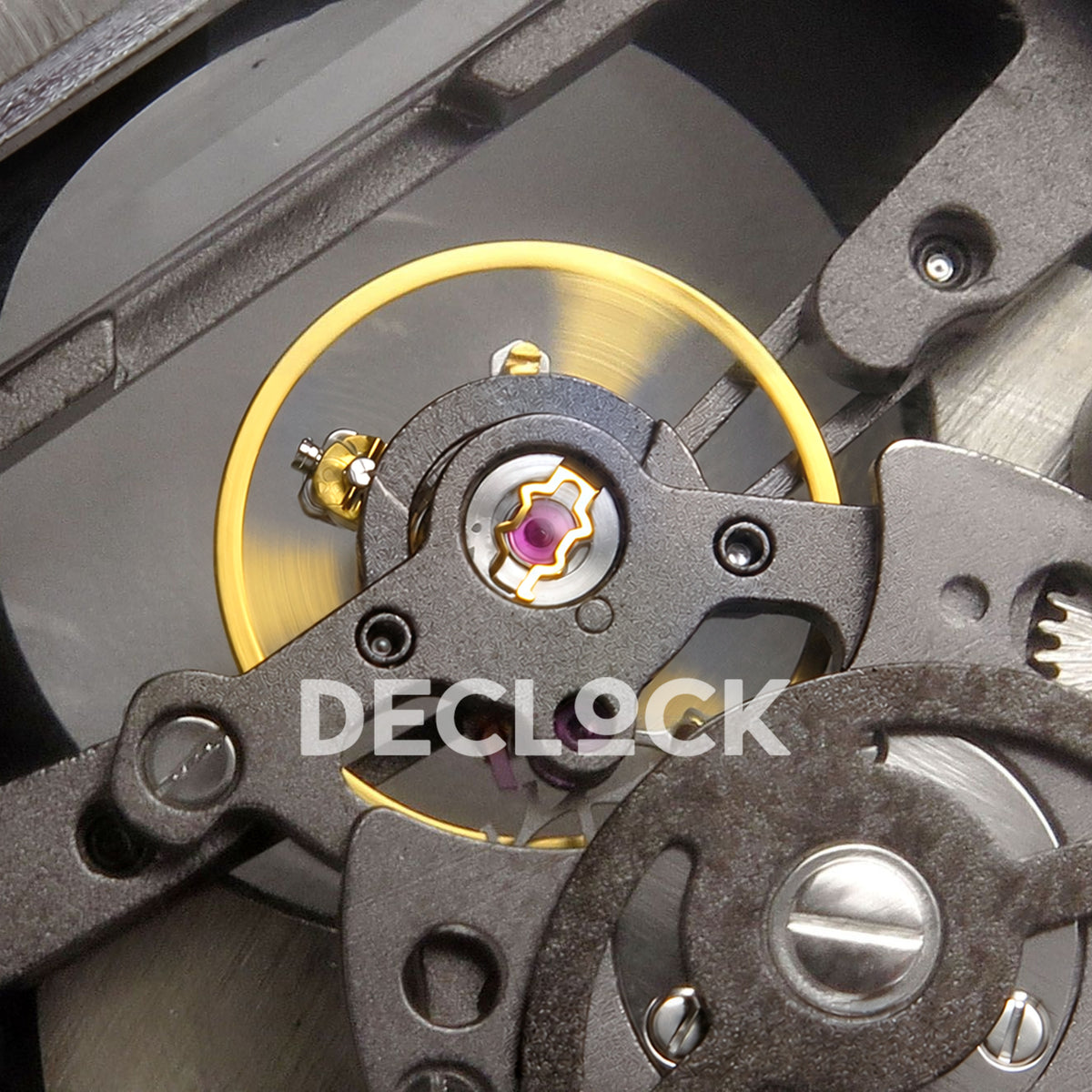 Franck Muller Vanguard V45 Tourbillon Style Steel Gems ABF replica - balance detail