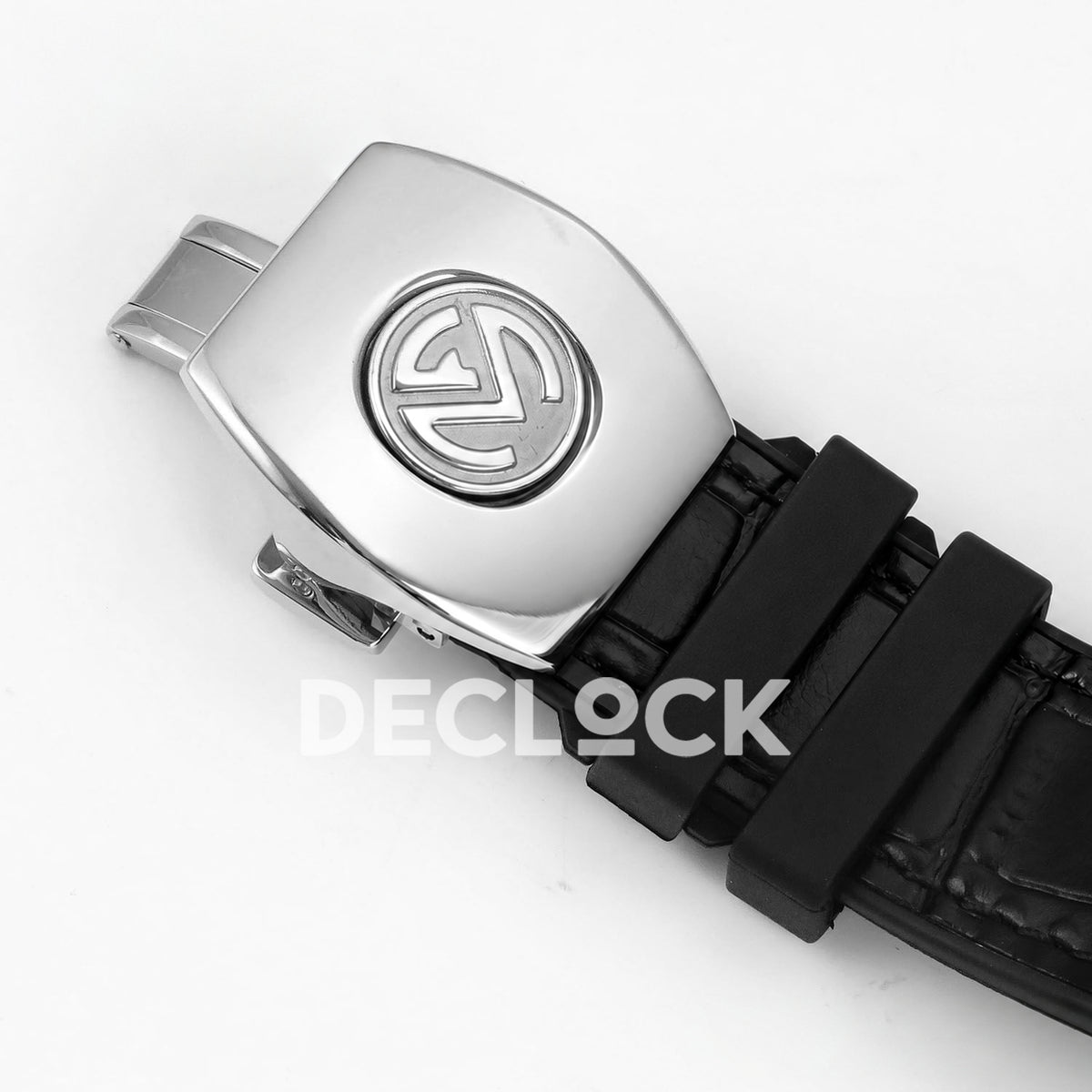 Franck Muller Vanguard Yachting Chrono Steel Black ABF A7750 replica - deployant clasp