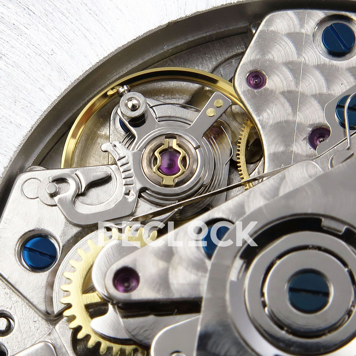 Franck Muller Vanguard Yachting Chrono Steel Pave Blue Nylon ABF A7750 replica - balance detail