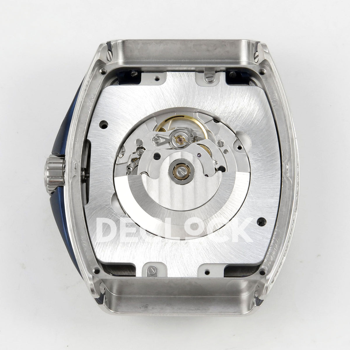 Franck Muller Vanguard Yachting Dragon King Blue Purple Gems ABF A2824 replica - movement balance back