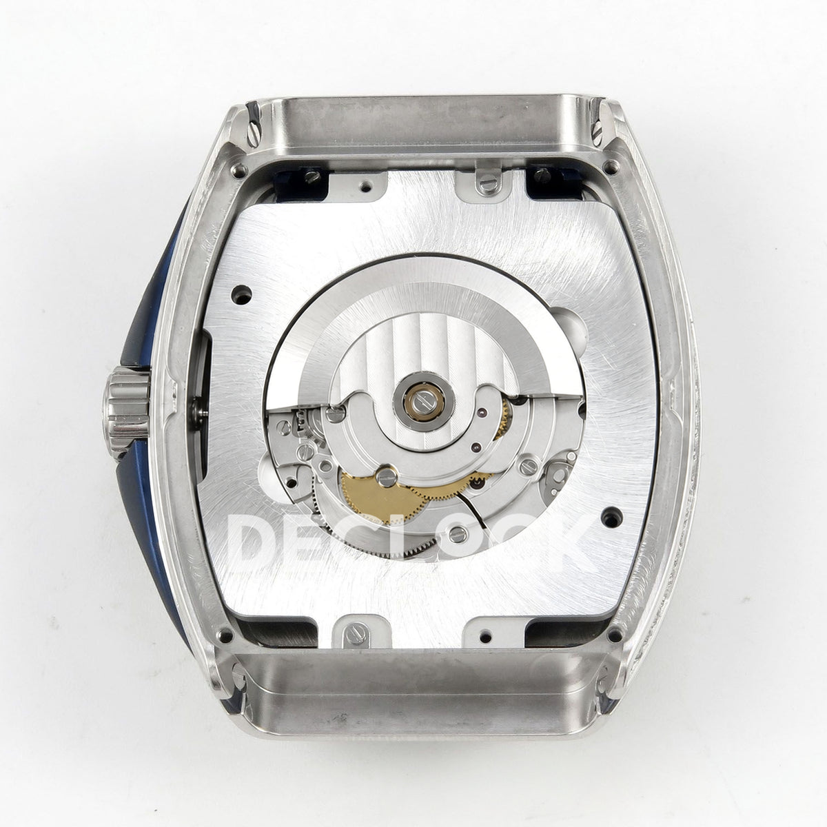 Franck Muller Vanguard Yachting Dragon King Blue Purple Gems ABF A2824 replica - movement rotor back